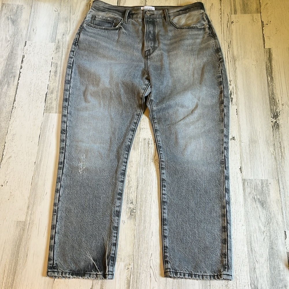Frame Le Original Gray Jeans Size 30 - Picture 2 of 11